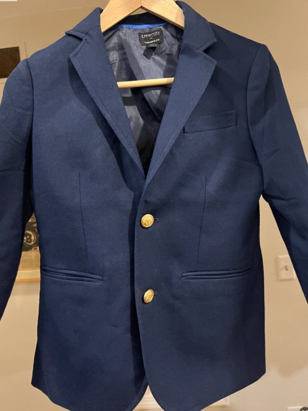 CrewCut J Crew Navy Blazer Thompson  Size 10